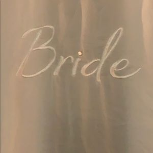 ⭐️💕White BRIDE 👰 Dressing Robe ⭐️